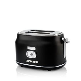 Westinghouse 2-Slice Retro Toaster, Black