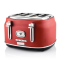 Westinghouse Retro series 4 slots toaster Red