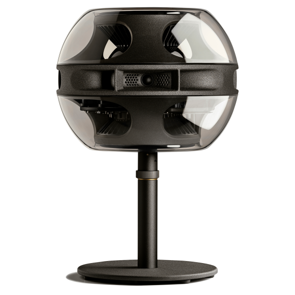 Syng Cell Alpha Triphonic Speaker with Table Stand (UK), Black