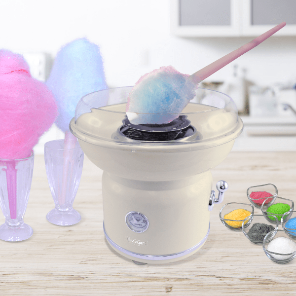 SMART Candy Floss Maker in Ivory Cream